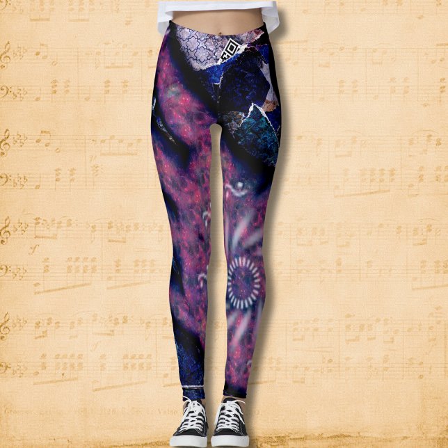 Leggings Potencial de despertar: mano de lo místico-persona (Subido por el creador)