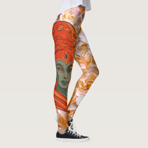 Leggings Potenciando a la diosa arte Fortaleza espiritual f