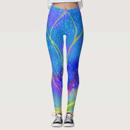 Leggings prana psicodélico