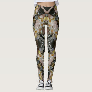 Leggings Preciosas piedras y cristales Mandala Fractal