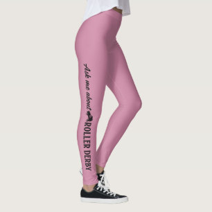 Leggings Pregúnteme acerca del rodillo Derby