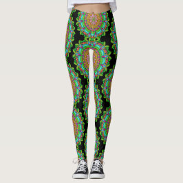 Leggings ¡Preparado para el ejercicio! Diseño de Mandala