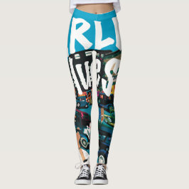 Leggings Presume el Harlem Blues