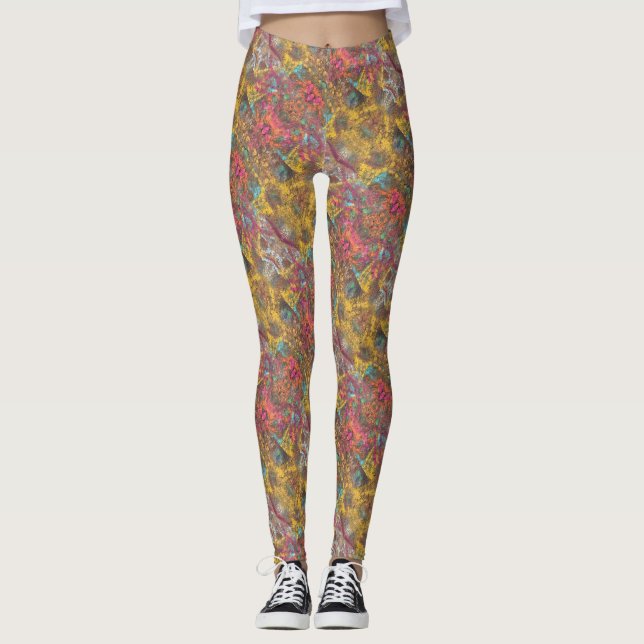 Leggings Primavera en el desierto (Anverso)