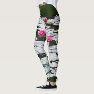 Leggings Primera línea de agua rosada