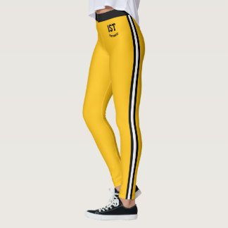 Leggings Primera Navidad Casados Recién Casados Amarillo Ra