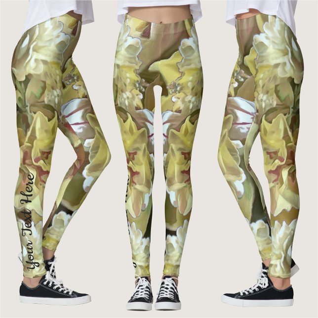 Leggings Primeras flores de primavera PCM1 (Subido por el creador)