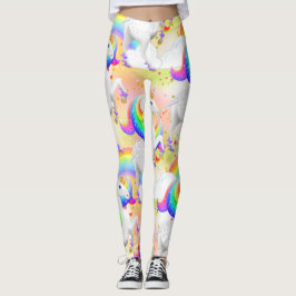 Leggings Princesa de la Selva arcoiris Unicornio