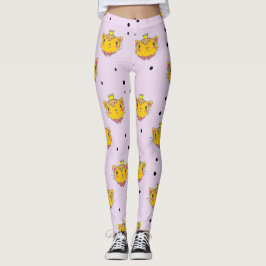 Leggings Princesa Kitty cat en morado