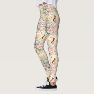 Leggings Princesa linda con mariposas