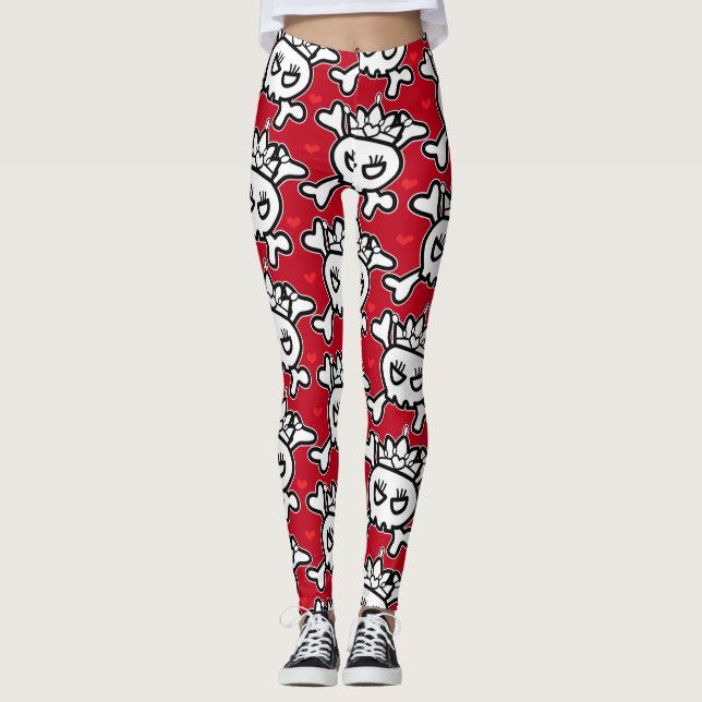 Leggings Princess Skull (Anverso)