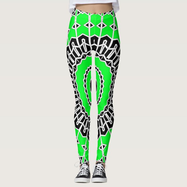 Leggings Prism Mandala ( Verde ) (Anverso)