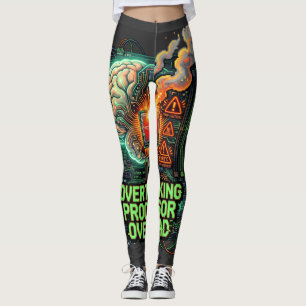 Leggings Procesador Sobrecargado por Exceso de Pensamiento