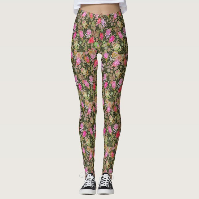 Leggings Protea Garden (Anverso)