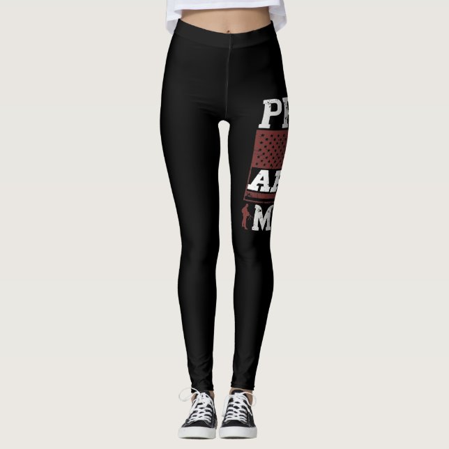 Leggings Proud Army Mom (Anverso)