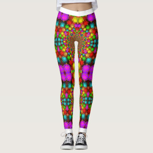 Leggings Psicodelia Groovy Colorful Crazy