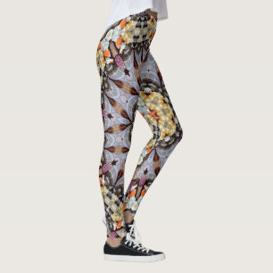 Leggings Psicodelic Mandala Retro Hippie Trippy Moda Boho