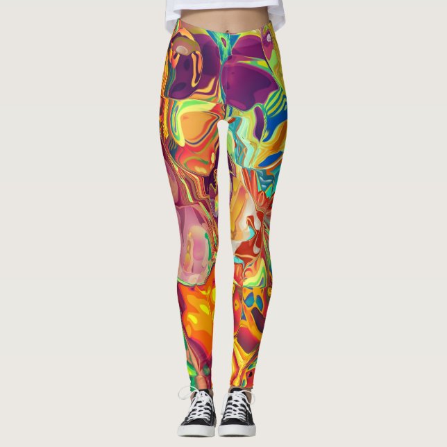 Leggings Psicodélico (Anverso)