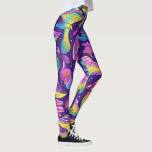 Leggings Psicodélico Retro Hippy de los 70 y 60