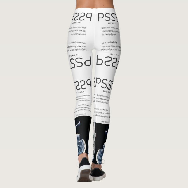 Leggings Psst Leggingist (Reverso)