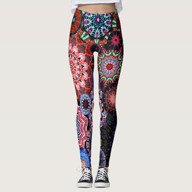 Leggings Psychedelic time (Anverso)