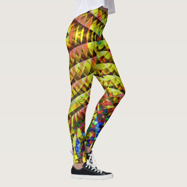 Leggings Psychedelic Tribal Sunshine V1 (Derecha)