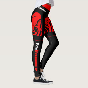 Leggings PU-No ofendió "a las polainas del estilo del alto
