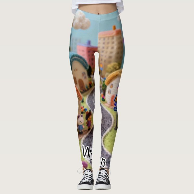 Leggings Pueblo de lana  (Anverso)
