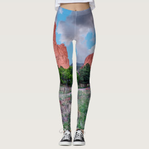 Leggings Puerta Norte Sur Roca Jardín De Dioses Leging