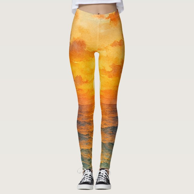 Leggings puesta de sol  (Anverso)