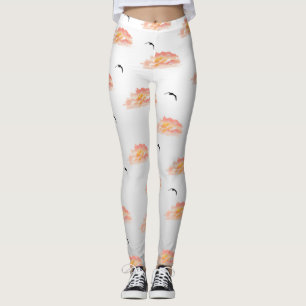 Leggings Puestas de sol y gaviotas 