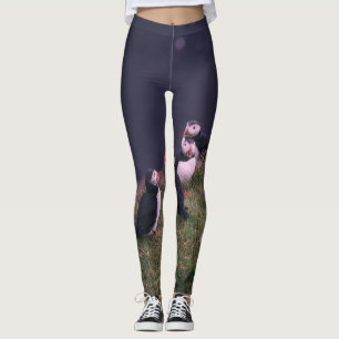 Leggings Puffins atlánticos