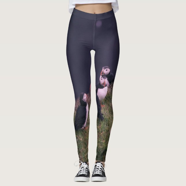 Leggings Puffins atlánticos (Anverso)
