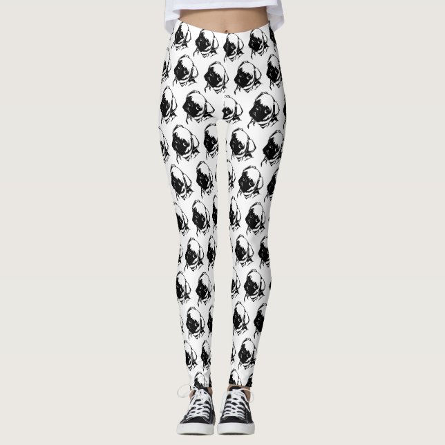 Leggings Pugs (Anverso)