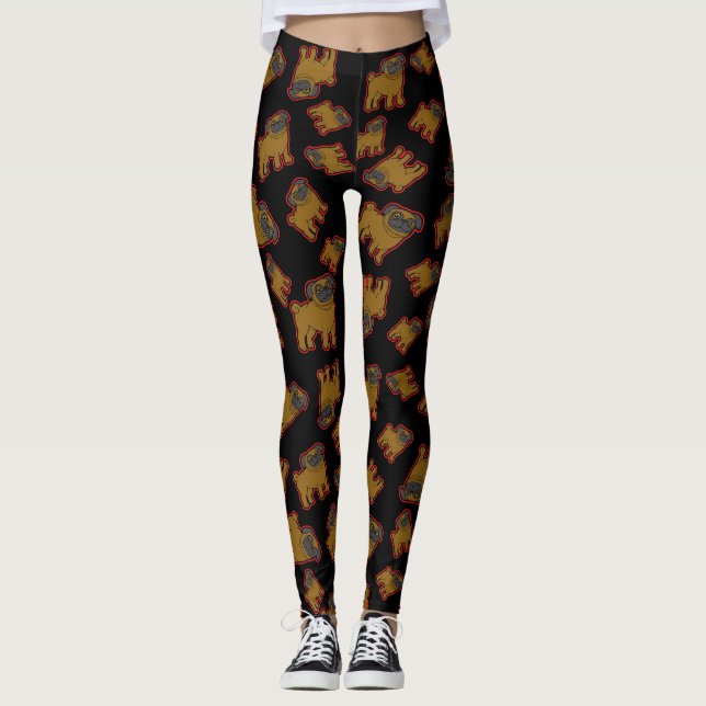 Leggings Pugs #7 (Anverso)