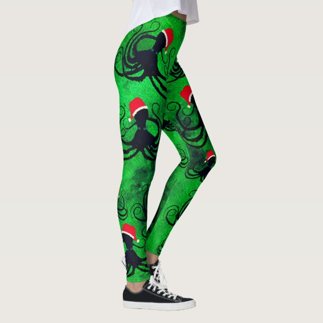 Leggings Pulpo del navidad - polainas (Derecha)