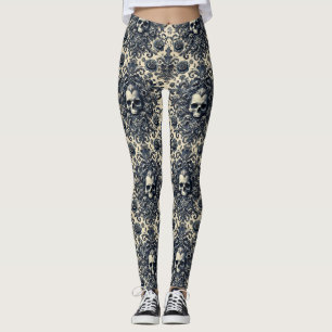 Leggings Punk barroco - Victoria gótica