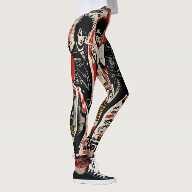 Leggings Punk Rock Vintage (Derecha)