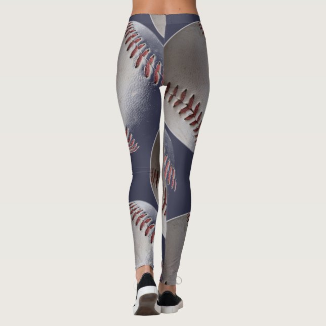 Leggings Puntadas del béisbol (Reverso)