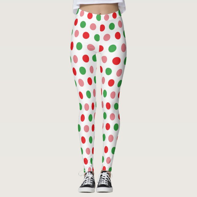 Leggings Punto de Navidad (Anverso)