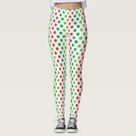 Leggings Punto de polka de vacaciones