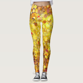 Leggings Puntos amarillos brillantes