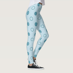 Leggings Puntos Aqua Polka 2