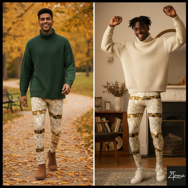 Leggings Puntos dálmatas con líneas anchas (Subido por el creador)