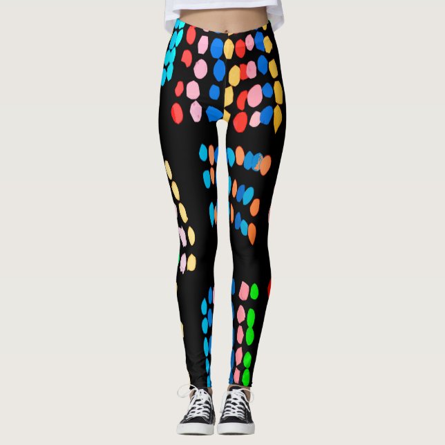 Leggings Puntos de color (Anverso)