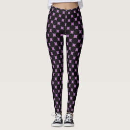 Leggings Puntos de Día Perezoso Chic Moderno