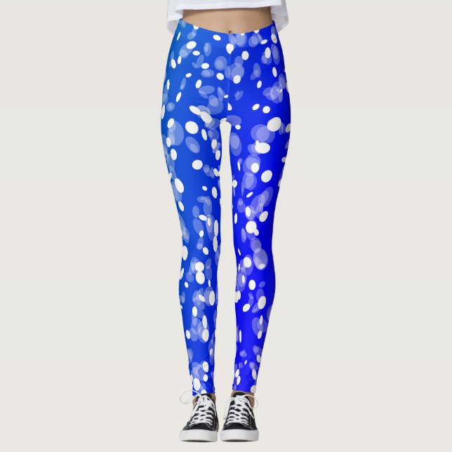 Leggings puntos de polka blanco (Anverso)