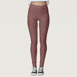 Leggings Puntos de Polka de Bliss de Caoba