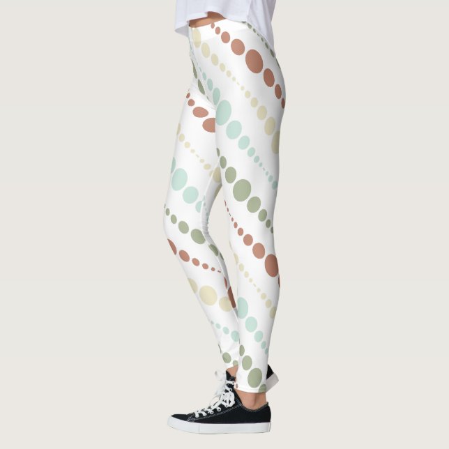 Leggings Puntos de Polka de los tonos pasteles (Izquierda)