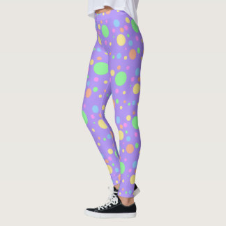 Leggings Puntos de Polka Pastel